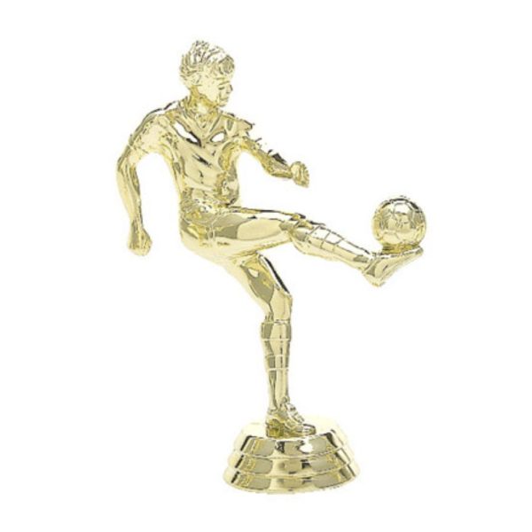 Trophy Figurine Soccer Kicking Man