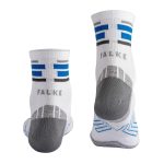 Falke Pedal Pressure Free Mid Calf White Socks - Image 2