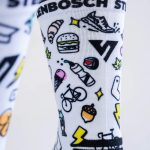 Versus Stellenbosch Doodles Active Crew Socks - Image 3