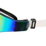 Aqualine Faze Mirror Swim Goggles - White - Image 3