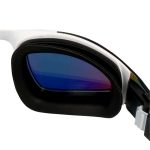 Aqualine Faze Mirror Swim Goggles - White - Image 2