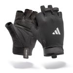 Adidas Essential Training Gym Glove - White Logo
