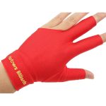 Partners Billiards Red Left Hand Pool Glove