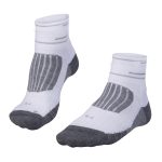 Falke Pressure Free Reflective Running Socks - White/Midgrey