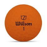 Wilson Duo Soft Golf Ball Orange - Image 3