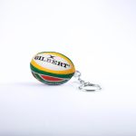 Gilbert Rugby South Africa Flag Keyring
