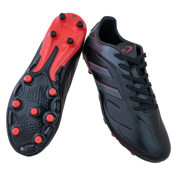 Premier Copa Pure Youth Soccer Boot - Black/Red