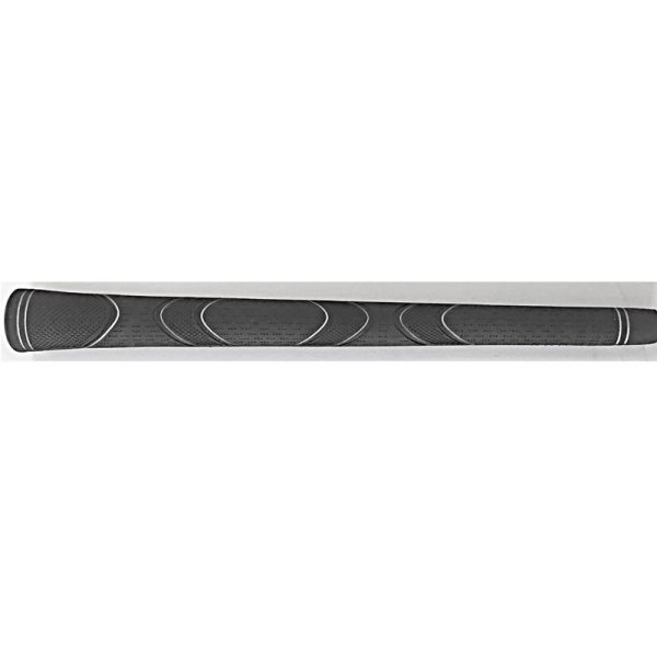 Golf Grip Mid-Size Economy Black Round Grip