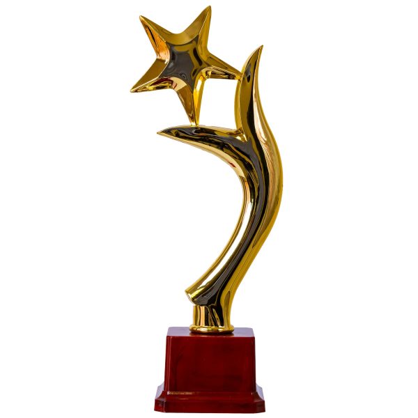 Plastic Trophy, Base & Figurine 28cm