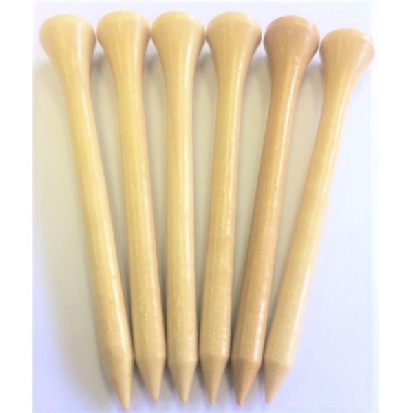 Long Wooden Golf Tees